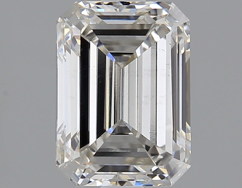 1.60 Carat Emerald Shaped, Excellent Cut, H Color, VS2 Clarity, IGI Certified Lab Grown Diamond