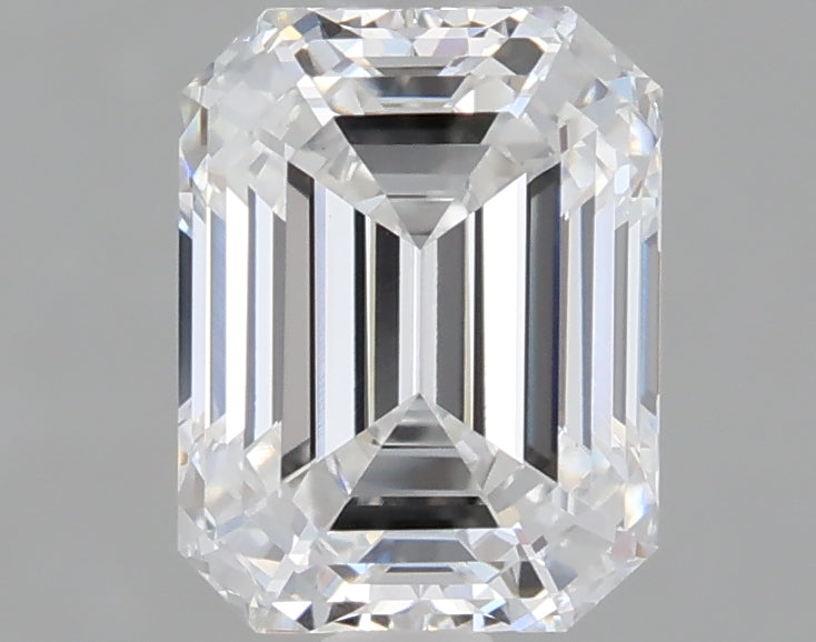 1.56 Carat Emerald Shaped, Excellent Cut, E Color, VS1 Clarity, IGI Certified Lab Grown Diamond