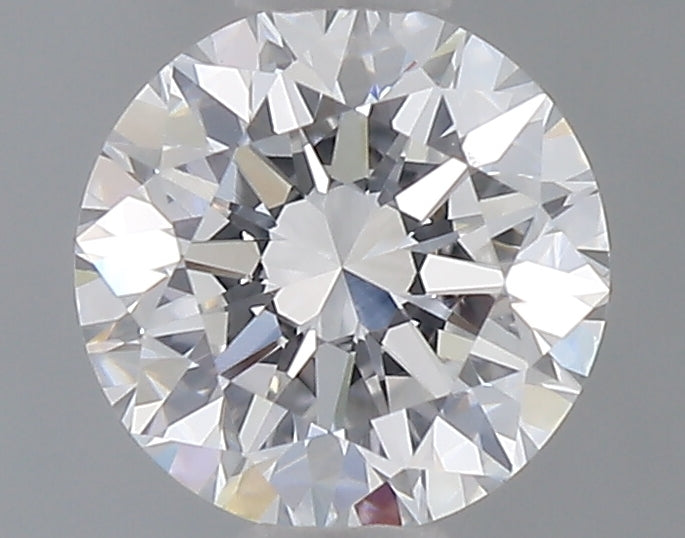0.55 Carat Round Shaped, Excellent Cut, D Color, VVS2 Clarity, IGI Certified Lab Grown Diamond