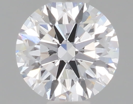 0.55 Carat Round Shaped, Ideal Cut, D Color, VVS2 Clarity, IGI Certified Lab Grown Diamond