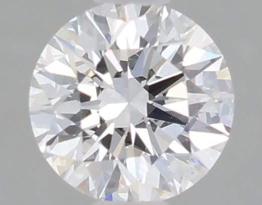 0.55 Carat Round Shaped, Excellent Cut, D Color, VVS2 Clarity, IGI Certified Lab Grown Diamond