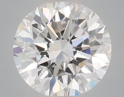 0.55 Carat Round Shaped, Excellent Cut, D Color, VVS2 Clarity, IGI Certified Lab Grown Diamond