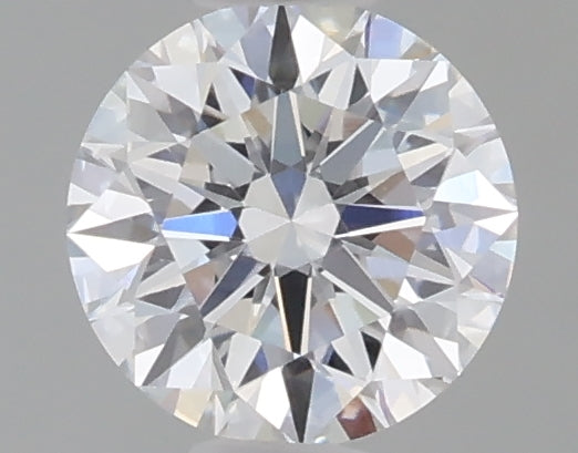 0.55 Carat Round Shaped, Ideal Cut, D Color, VVS2 Clarity, IGI Certified Lab Grown Diamond