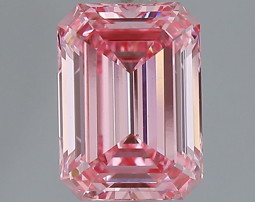 1.55 Carat Emerald Shaped, Ideal Cut, VS2 Clarity, IGI Certified Lab Grown Diamond