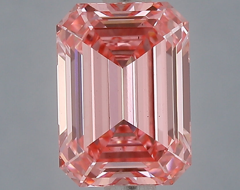 1.54 Carat Emerald Shaped, Ideal Cut, VS2 Clarity, IGI Certified Lab Grown Diamond