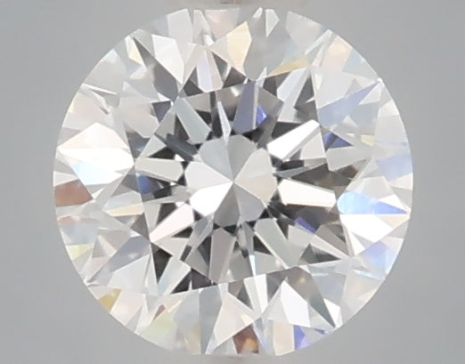 0.55 Carat Round Shaped, Excellent Cut, D Color, VVS2 Clarity, IGI Certified Lab Grown Diamond