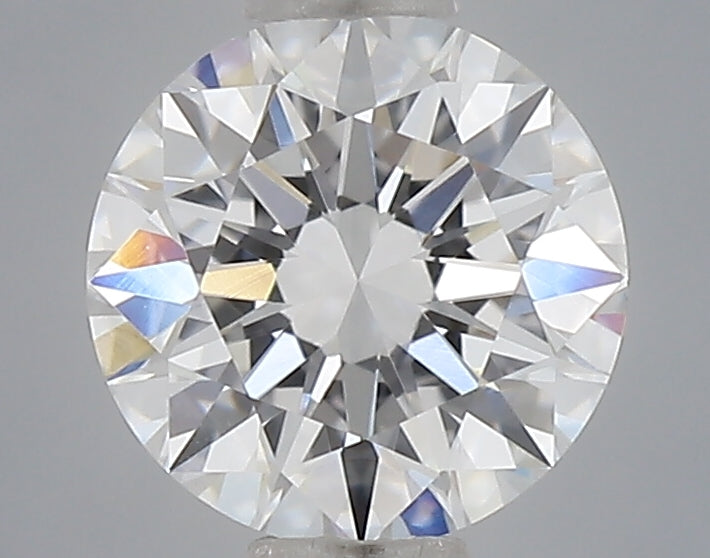 0.55 Carat Round Shaped, Excellent Cut, D Color, VVS2 Clarity, IGI Certified Lab Grown Diamond