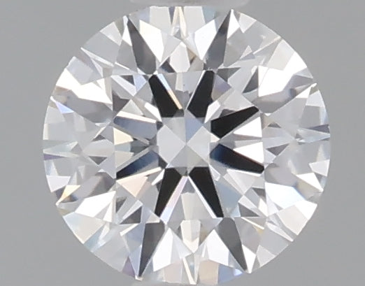 0.55 Carat Round Shaped, Excellent Cut, D Color, VVS2 Clarity, IGI Certified Lab Grown Diamond