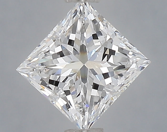 1.07 Carat Princess Shaped, Very Good Cut, D Color, VVS2 Clarity, IGI Certified Lab Grown Diamond