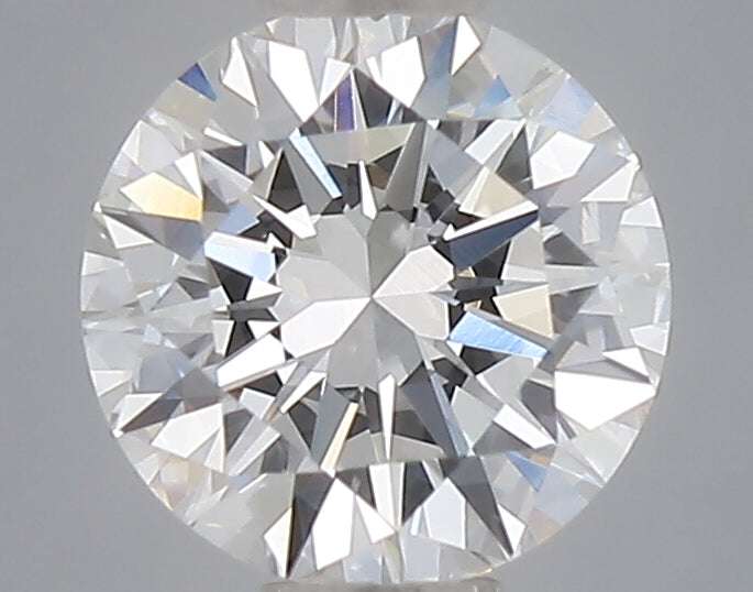 0.55 Carat Round Shaped, Excellent Cut, D Color, VVS2 Clarity, IGI Certified Lab Grown Diamond