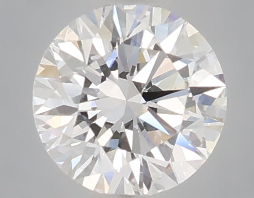 0.55 Carat Round Shaped, Excellent Cut, D Color, VVS2 Clarity, IGI Certified Lab Grown Diamond