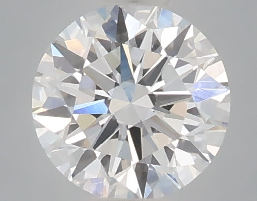 0.55 Carat Round Shaped, Excellent Cut, D Color, VVS2 Clarity, IGI Certified Lab Grown Diamond