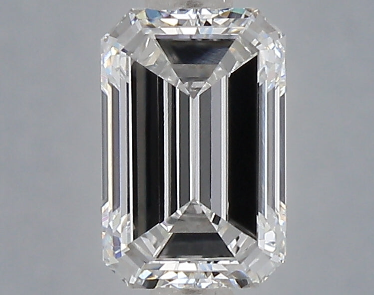1.10 Carat Emerald Shaped, Very Good Cut, D Color, VVS2 Clarity, IGI Certified Lab Grown Diamond