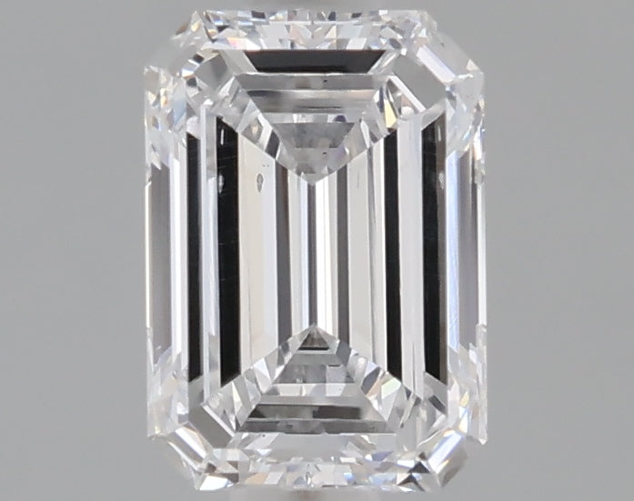 0.89 Carat Emerald Shaped, Very Good Cut, D Color, VS2 Clarity, IGI Certified Lab Grown Diamond