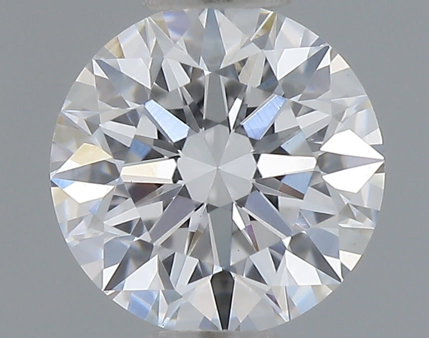 0.55 Carat Round Shaped, Ideal Cut, D Color, VVS2 Clarity, IGI Certified Lab Grown Diamond