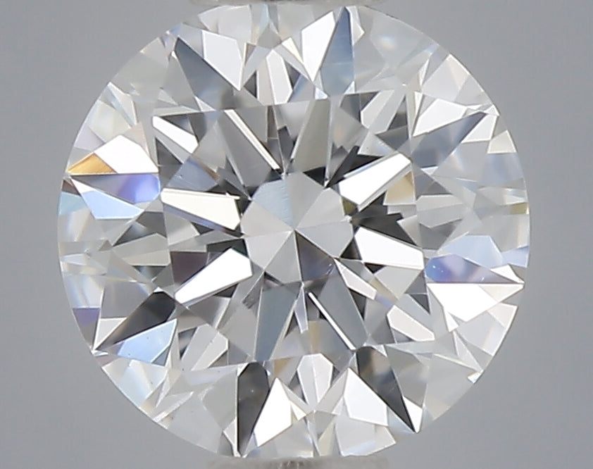 0.55 Carat Round Shaped, Ideal Cut, D Color, VVS2 Clarity, IGI Certified Lab Grown Diamond