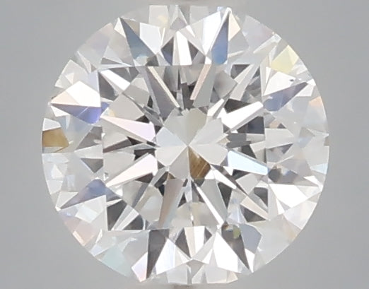 0.55 Carat Round Shaped, Excellent Cut, D Color, VVS2 Clarity, IGI Certified Lab Grown Diamond