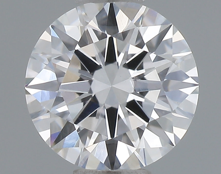 0.55 Carat Round Shaped, Excellent Cut, D Color, VVS2 Clarity, IGI Certified Lab Grown Diamond