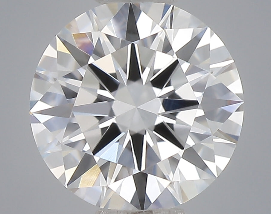 0.55 Carat Round Shaped, Ideal Cut, D Color, VVS2 Clarity, IGI Certified Lab Grown Diamond