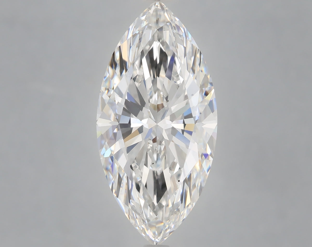 4.08 Carat Marquise Shaped, Ideal Cut, E Color, VS2 Clarity, IGI Certified Lab Grown Diamond