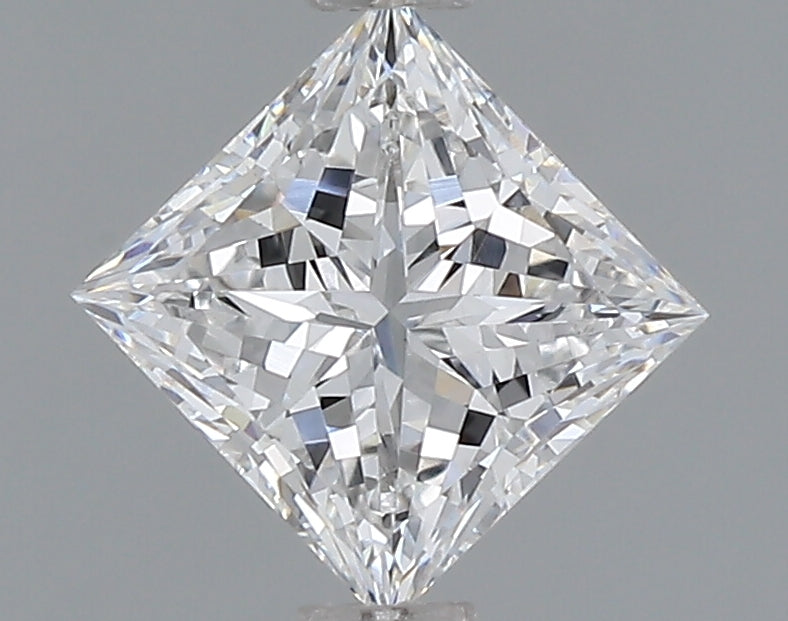 1.10 Carat Princess Shaped, Very Good Cut, D Color, VVS2 Clarity, IGI Certified Lab Grown Diamond
