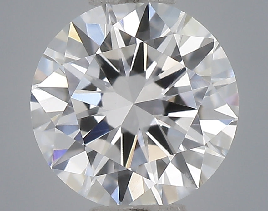 0.47 Carat Round Shaped, Excellent Cut, D Color, VVS2 Clarity, IGI Certified Lab Grown Diamond