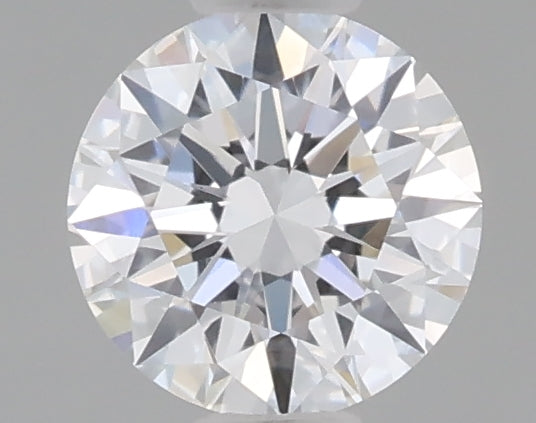 0.55 Carat Round Shaped, Ideal Cut, D Color, VVS2 Clarity, IGI Certified Lab Grown Diamond