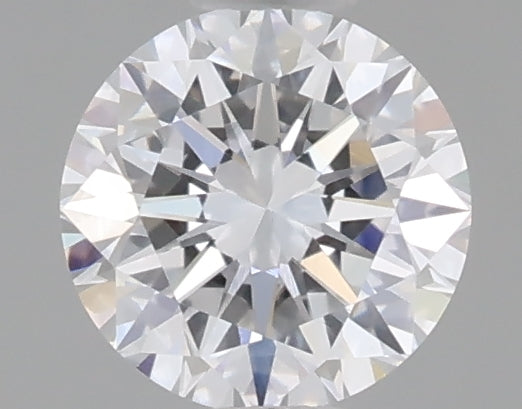0.55 Carat Round Shaped, Excellent Cut, D Color, VVS2 Clarity, IGI Certified Lab Grown Diamond
