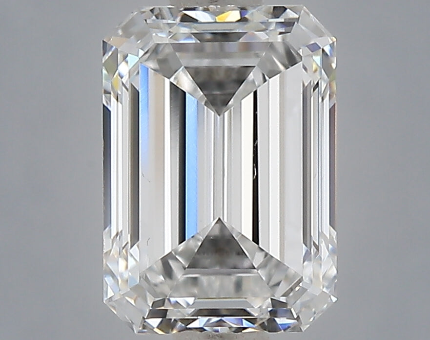 1.44 Carat Emerald Shaped, Ideal Cut, D Color, VS1 Clarity, IGI Certified Lab Grown Diamond