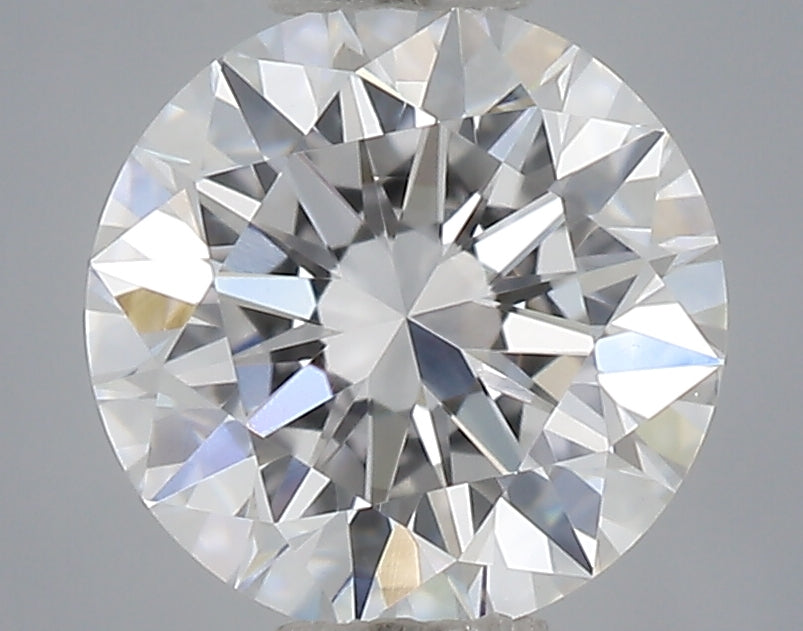 0.55 Carat Round Shaped, Excellent Cut, D Color, VVS2 Clarity, IGI Certified Lab Grown Diamond