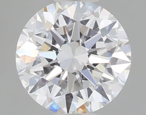 0.55 Carat Round Shaped, Excellent Cut, D Color, VVS2 Clarity, IGI Certified Lab Grown Diamond