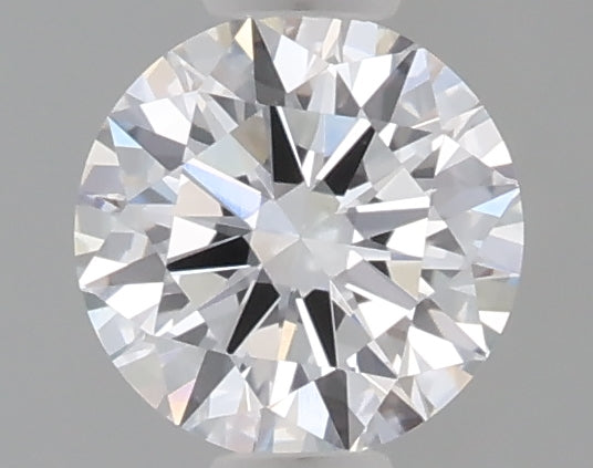 0.55 Carat Round Shaped, Ideal Cut, D Color, VVS2 Clarity, IGI Certified Lab Grown Diamond