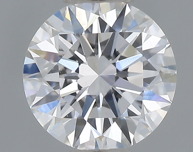 0.55 Carat Round Shaped, Excellent Cut, D Color, VVS2 Clarity, IGI Certified Lab Grown Diamond