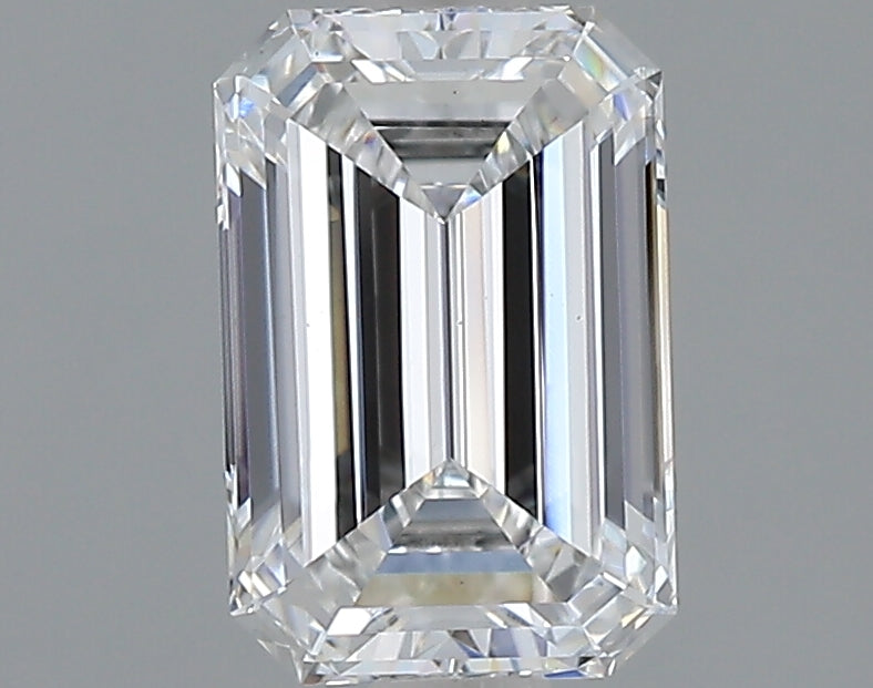 1.60 Carat Emerald Shaped, Ideal Cut, D Color, VS1 Clarity, IGI Certified Lab Grown Diamond
