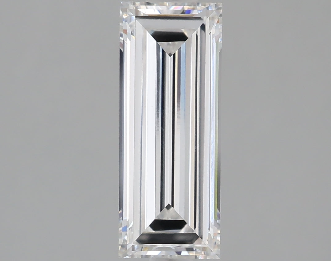 1.09 Carat Baguette Shaped, Very Good Cut, E Color, VVS2 Clarity, IGI Certified Lab Grown Diamond