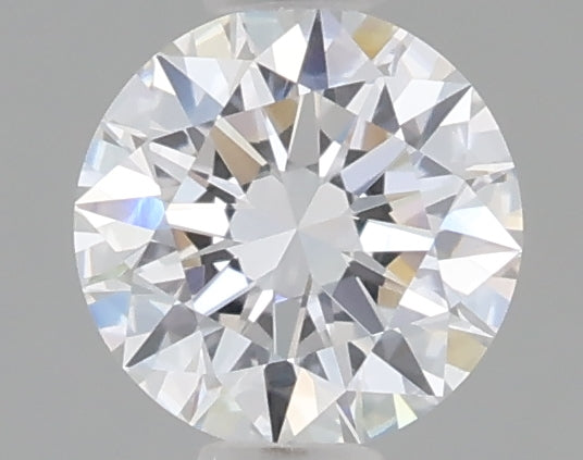 0.55 Carat Round Shaped, Excellent Cut, D Color, VVS2 Clarity, IGI Certified Lab Grown Diamond