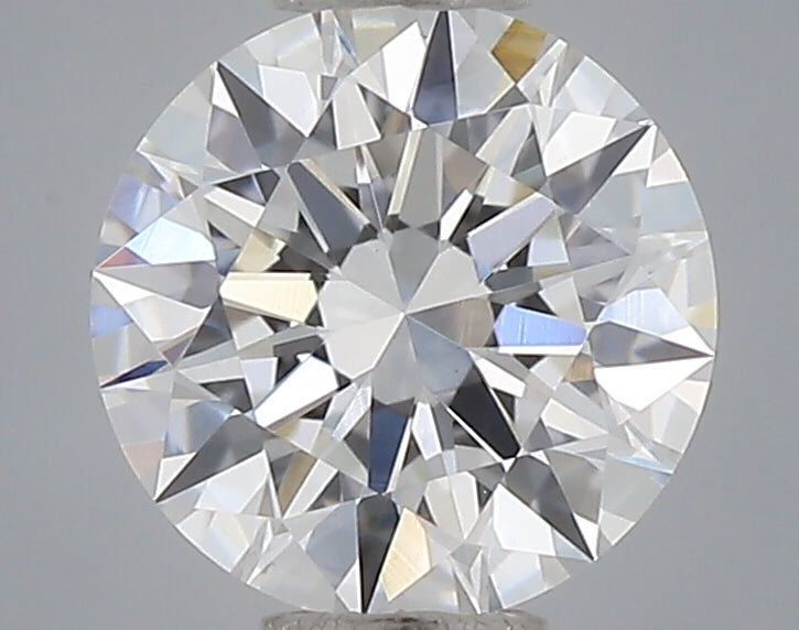 0.54 Carat Round Shaped, Excellent Cut, D Color, VVS2 Clarity, IGI Certified Lab Grown Diamond