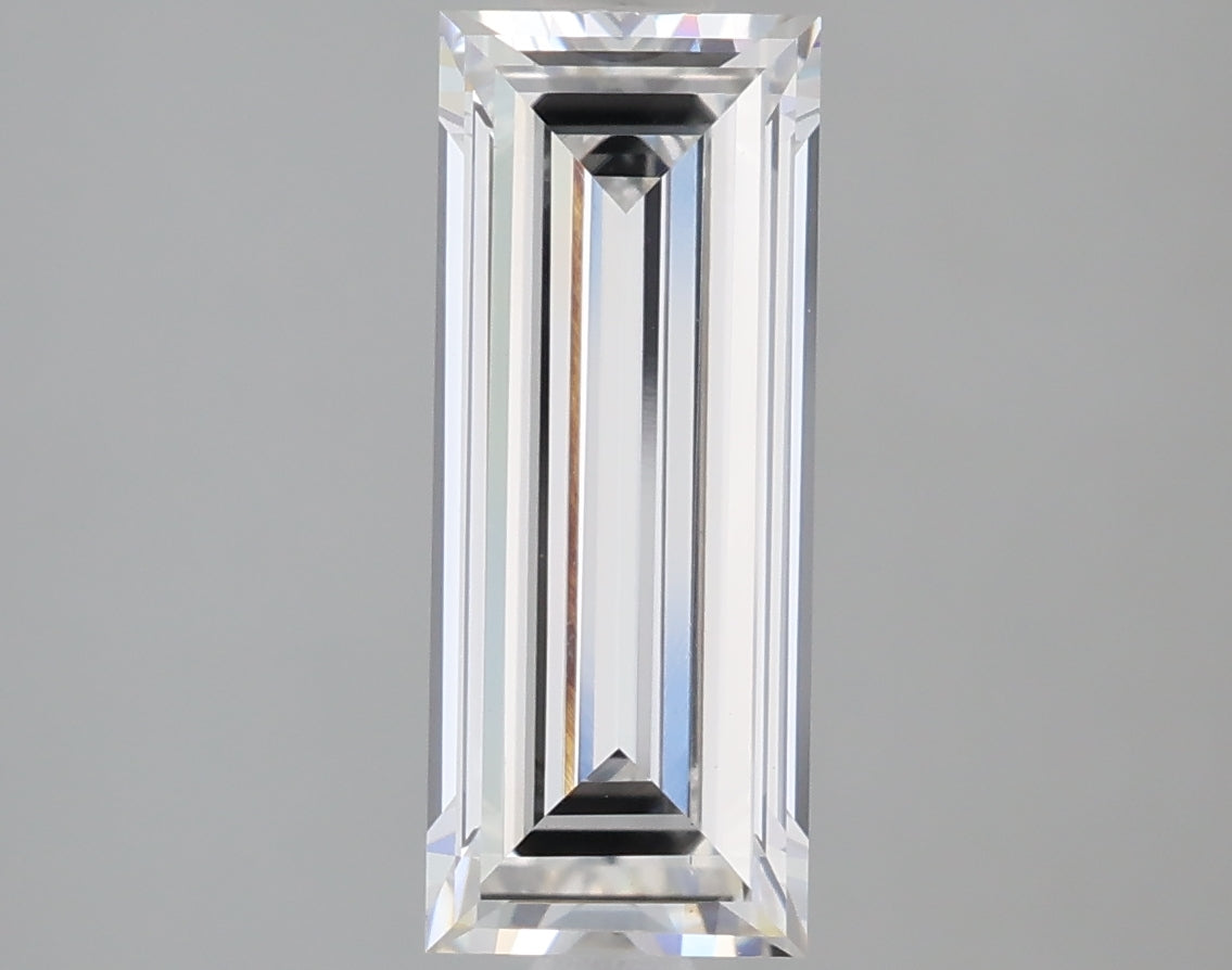 1.30 Carat Baguette Shaped, Very Good Cut, E Color, VS1 Clarity, IGI Certified Lab Grown Diamond