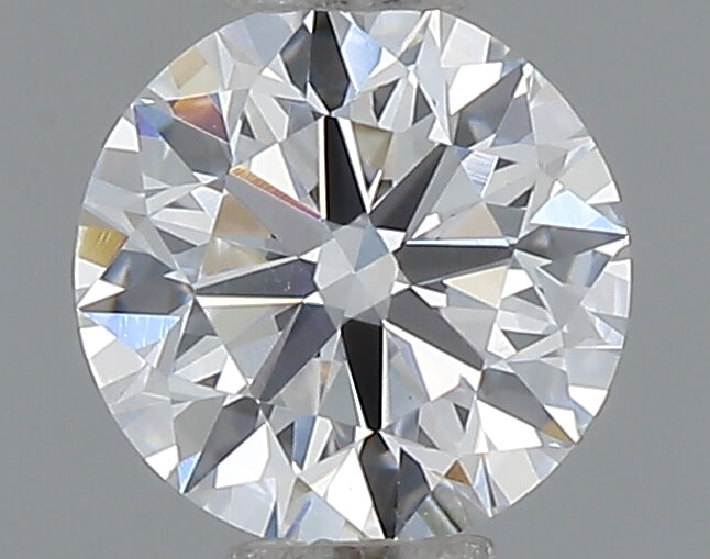 0.49 Carat Round Shaped, Excellent Cut, D Color, VVS2 Clarity, IGI Certified Lab Grown Diamond