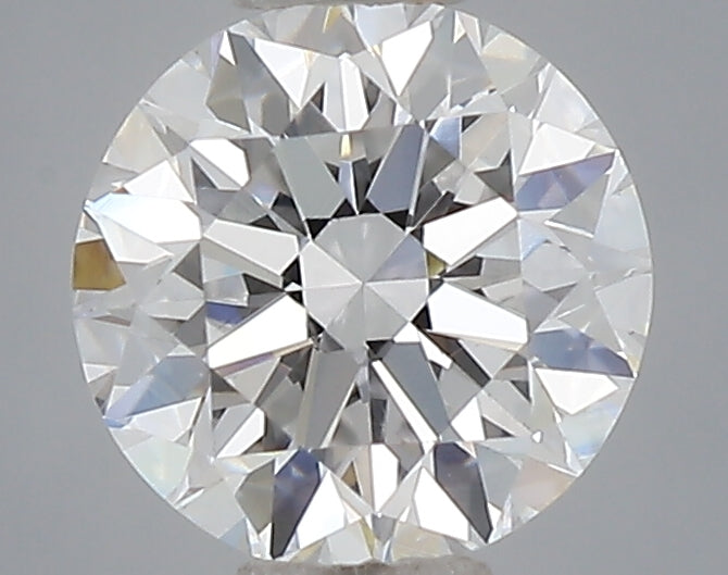 0.47 Carat Round Shaped, Excellent Cut, D Color, VVS2 Clarity, IGI Certified Lab Grown Diamond
