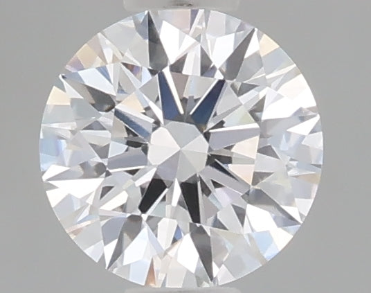 0.55 Carat Round Shaped, Ideal Cut, D Color, VVS2 Clarity, IGI Certified Lab Grown Diamond