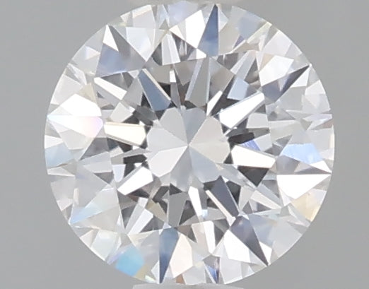 0.55 Carat Round Shaped, Excellent Cut, D Color, VS1 Clarity, IGI Certified Lab Grown Diamond