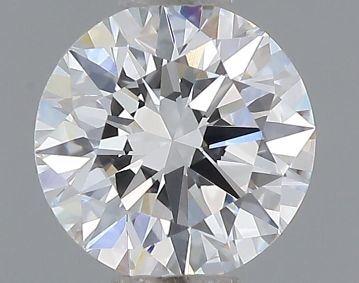 0.55 Carat Round Shaped, Excellent Cut, D Color, VVS2 Clarity, IGI Certified Lab Grown Diamond