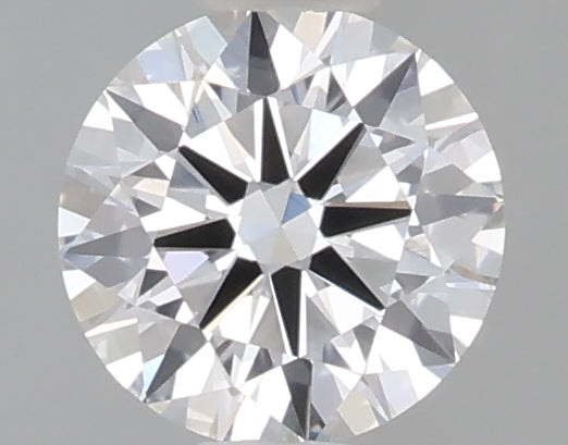 0.55 Carat Round Shaped, Ideal Cut, D Color, VVS2 Clarity, IGI Certified Lab Grown Diamond