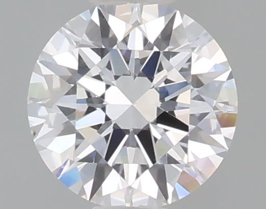 0.54 Carat Round Shaped, Excellent Cut, D Color, VVS2 Clarity, IGI Certified Lab Grown Diamond