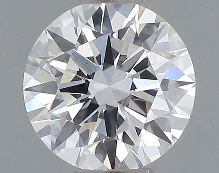 0.49 Carat Round Shaped, Excellent Cut, D Color, VS2 Clarity, IGI Certified Lab Grown Diamond