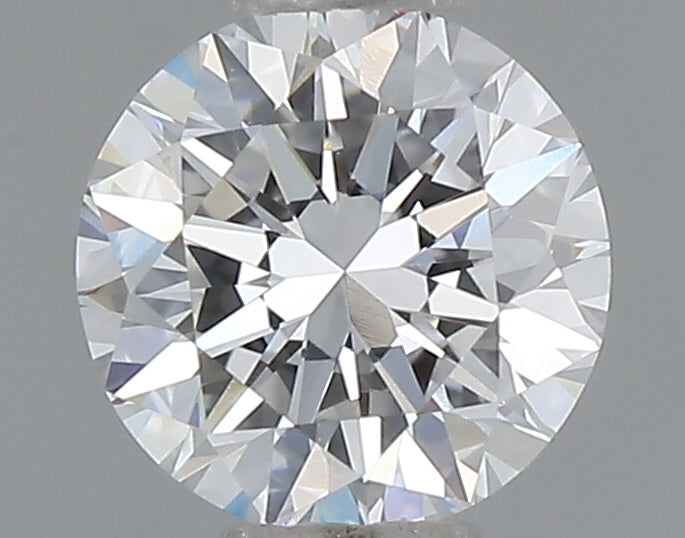 0.47 Carat Round Shaped, Excellent Cut, D Color, VVS2 Clarity, IGI Certified Lab Grown Diamond