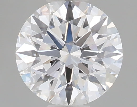 0.54 Carat Round Shaped, Ideal Cut, D Color, VVS2 Clarity, IGI Certified Lab Grown Diamond