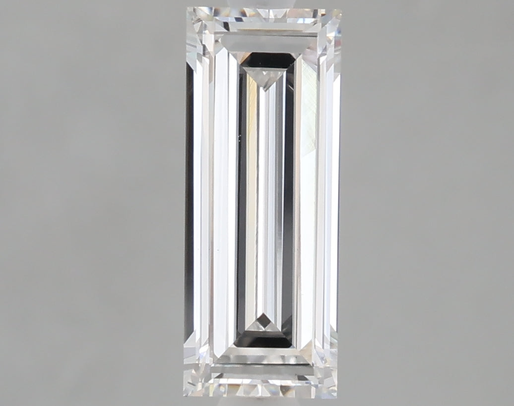 1.10 Carat Baguette Shaped, Very Good Cut, E Color, VVS2 Clarity, IGI Certified Lab Grown Diamond
