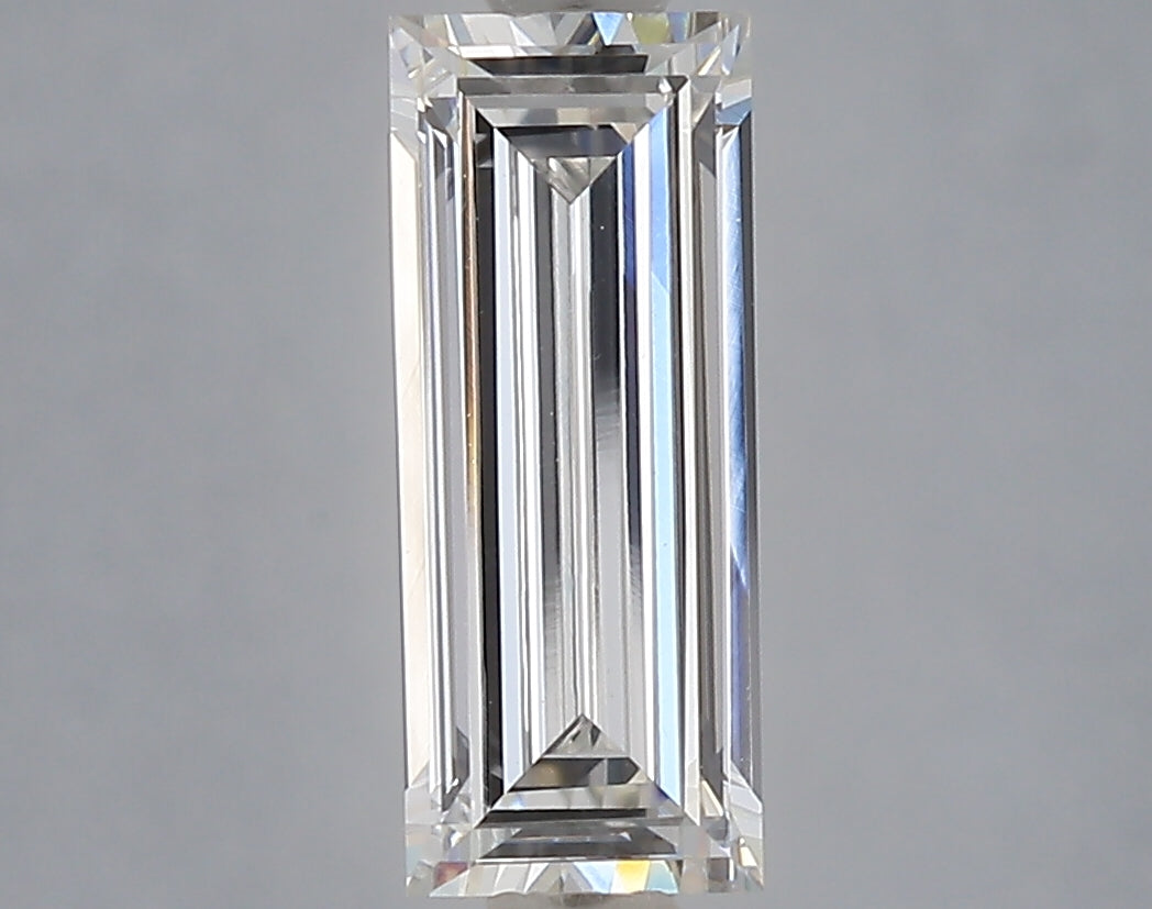 1.10 Carat Baguette Shaped, Very Good Cut, E Color, VS1 Clarity, IGI Certified Lab Grown Diamond